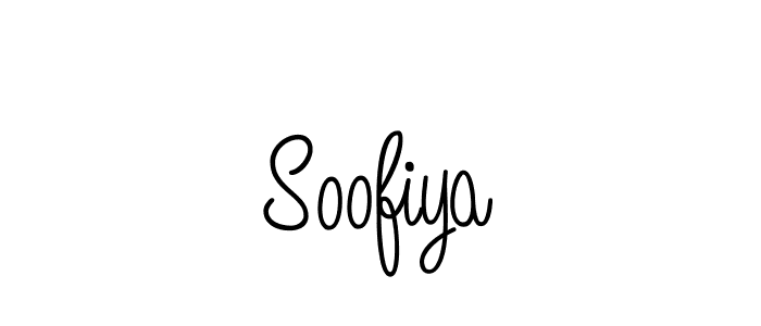 Design your own signature with our free online signature maker. With this signature software, you can create a handwritten (Angelique-Rose-font-FFP) signature for name Soofiya. Soofiya signature style 5 images and pictures png