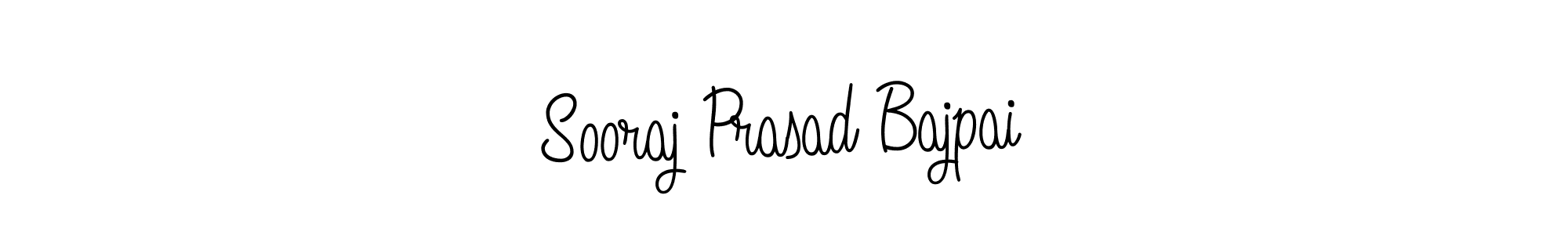 It looks lik you need a new signature style for name Sooraj Prasad Bajpai. Design unique handwritten (Angelique-Rose-font-FFP) signature with our free signature maker in just a few clicks. Sooraj Prasad Bajpai signature style 5 images and pictures png