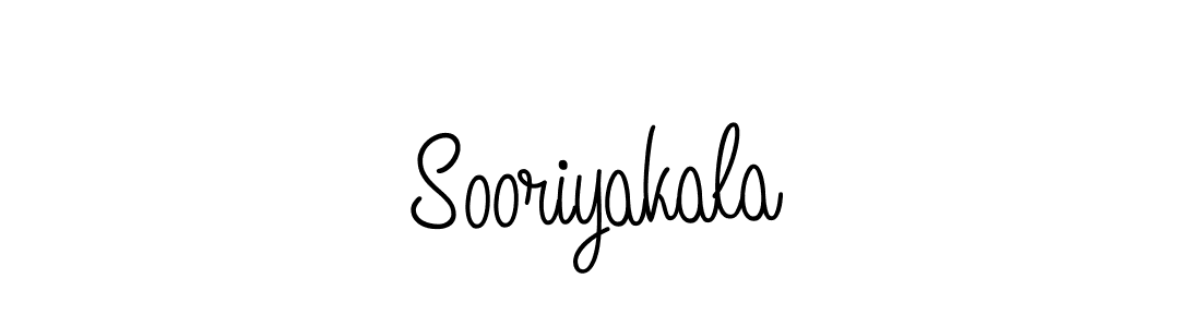 You should practise on your own different ways (Angelique-Rose-font-FFP) to write your name (Sooriyakala) in signature. don't let someone else do it for you. Sooriyakala signature style 5 images and pictures png