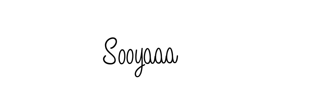 The best way (Angelique-Rose-font-FFP) to make a short signature is to pick only two or three words in your name. The name Sooyaaa    include a total of six letters. For converting this name. Sooyaaa    signature style 5 images and pictures png
