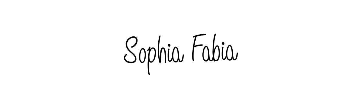 Make a beautiful signature design for name Sophia Fabia. Use this online signature maker to create a handwritten signature for free. Sophia Fabia signature style 5 images and pictures png