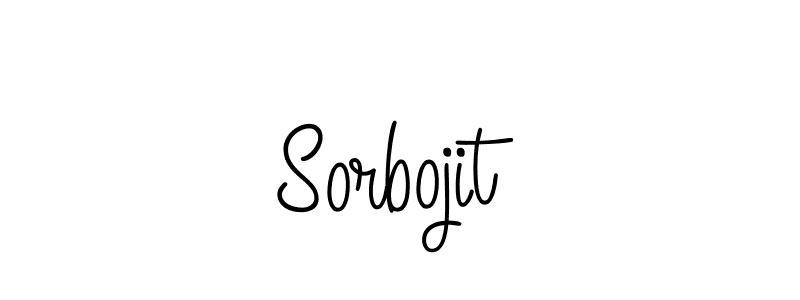 Make a beautiful signature design for name Sorbojit. Use this online signature maker to create a handwritten signature for free. Sorbojit signature style 5 images and pictures png