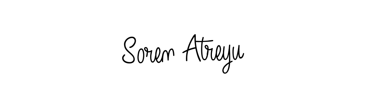 How to make Soren Atreyu signature? Angelique-Rose-font-FFP is a professional autograph style. Create handwritten signature for Soren Atreyu name. Soren Atreyu signature style 5 images and pictures png