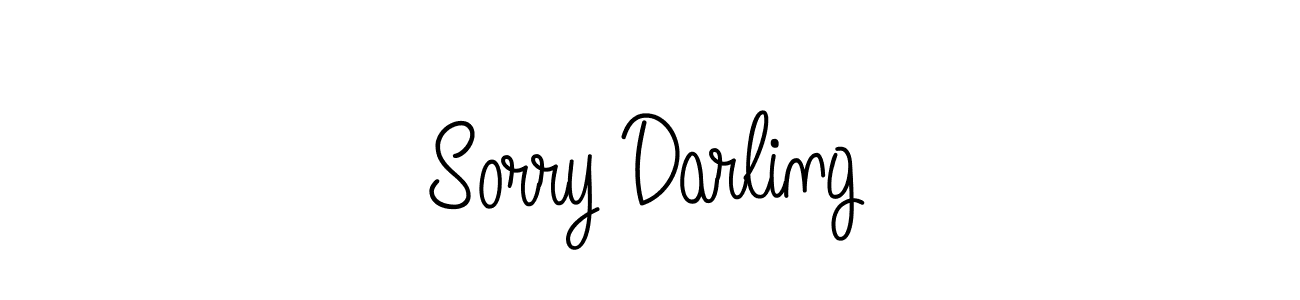 It looks lik you need a new signature style for name Sorry Darling. Design unique handwritten (Angelique-Rose-font-FFP) signature with our free signature maker in just a few clicks. Sorry Darling signature style 5 images and pictures png