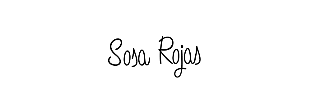 Angelique-Rose-font-FFP is a professional signature style that is perfect for those who want to add a touch of class to their signature. It is also a great choice for those who want to make their signature more unique. Get Sosa Rojas name to fancy signature for free. Sosa Rojas signature style 5 images and pictures png