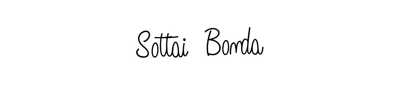 Once you've used our free online signature maker to create your best signature Angelique-Rose-font-FFP style, it's time to enjoy all of the benefits that Sottai  Bonda name signing documents. Sottai  Bonda signature style 5 images and pictures png