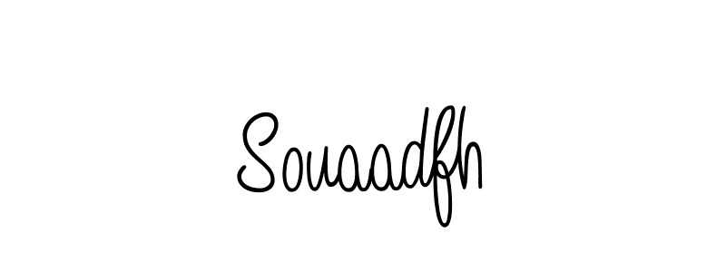 Design your own signature with our free online signature maker. With this signature software, you can create a handwritten (Angelique-Rose-font-FFP) signature for name Souaadfh. Souaadfh signature style 5 images and pictures png