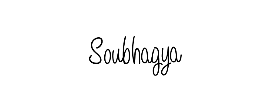 Design your own signature with our free online signature maker. With this signature software, you can create a handwritten (Angelique-Rose-font-FFP) signature for name Soubhagya. Soubhagya signature style 5 images and pictures png