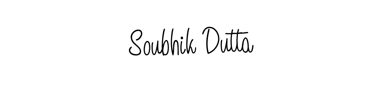 How to Draw Soubhik Dutta signature style? Angelique-Rose-font-FFP is a latest design signature styles for name Soubhik Dutta. Soubhik Dutta signature style 5 images and pictures png
