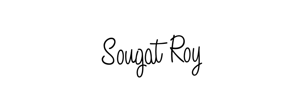 Sougat Roy stylish signature style. Best Handwritten Sign (Angelique-Rose-font-FFP) for my name. Handwritten Signature Collection Ideas for my name Sougat Roy. Sougat Roy signature style 5 images and pictures png