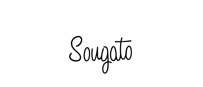 Sougato stylish signature style. Best Handwritten Sign (Angelique-Rose-font-FFP) for my name. Handwritten Signature Collection Ideas for my name Sougato. Sougato signature style 5 images and pictures png