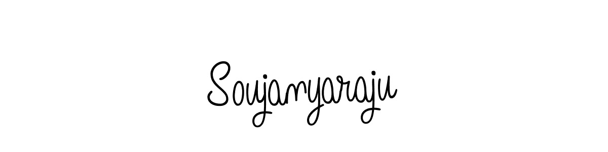 Make a beautiful signature design for name Soujanyaraju. Use this online signature maker to create a handwritten signature for free. Soujanyaraju signature style 5 images and pictures png