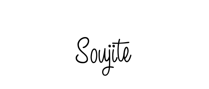 How to Draw Soujite signature style? Angelique-Rose-font-FFP is a latest design signature styles for name Soujite. Soujite signature style 5 images and pictures png