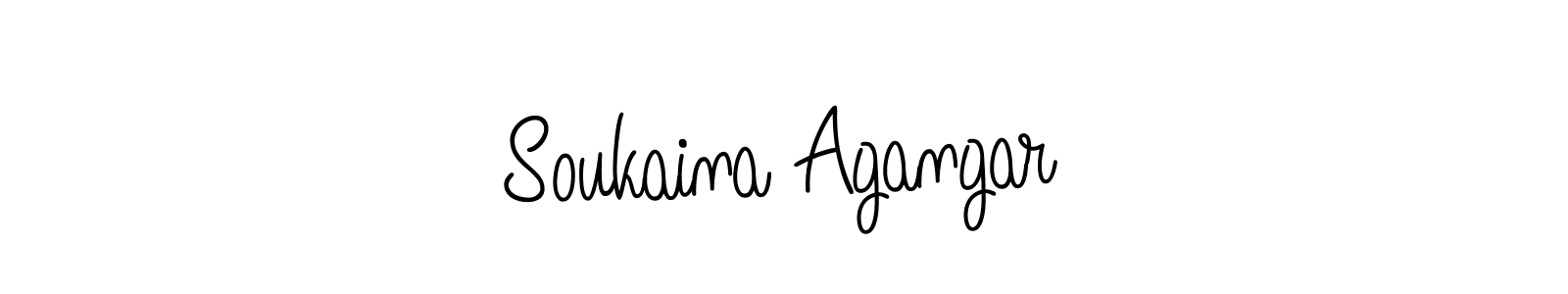 You can use this online signature creator to create a handwritten signature for the name Soukaina Agangar. This is the best online autograph maker. Soukaina Agangar signature style 5 images and pictures png