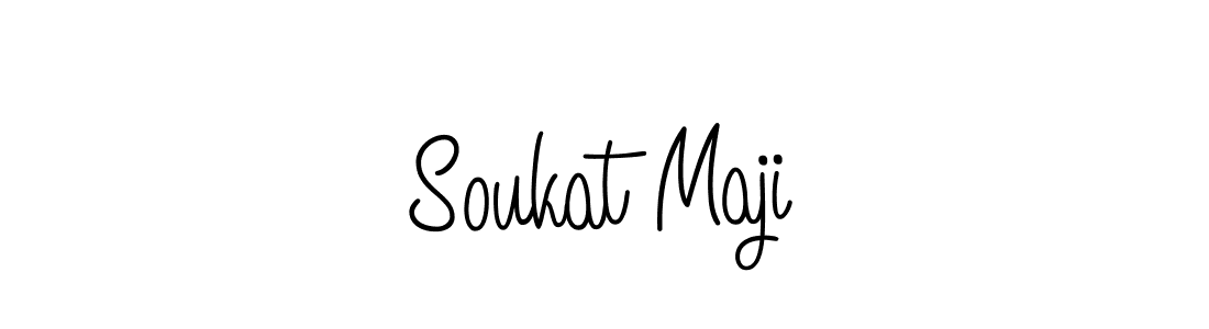 Best and Professional Signature Style for Soukat Maji. Angelique-Rose-font-FFP Best Signature Style Collection. Soukat Maji signature style 5 images and pictures png