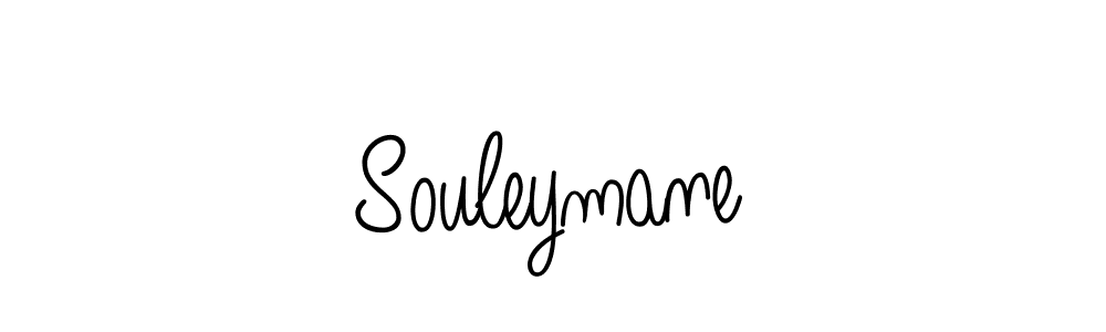 Make a beautiful signature design for name Souleymane. With this signature (Angelique-Rose-font-FFP) style, you can create a handwritten signature for free. Souleymane signature style 5 images and pictures png