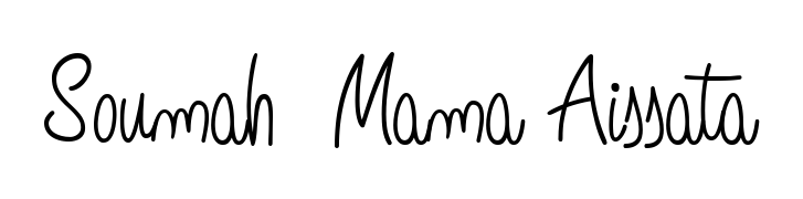 Angelique-Rose-font-FFP is a professional signature style that is perfect for those who want to add a touch of class to their signature. Get Soumah  Mama Aissata name fancy signature for free. Soumah  Mama Aissata signature style 5 images and pictures png