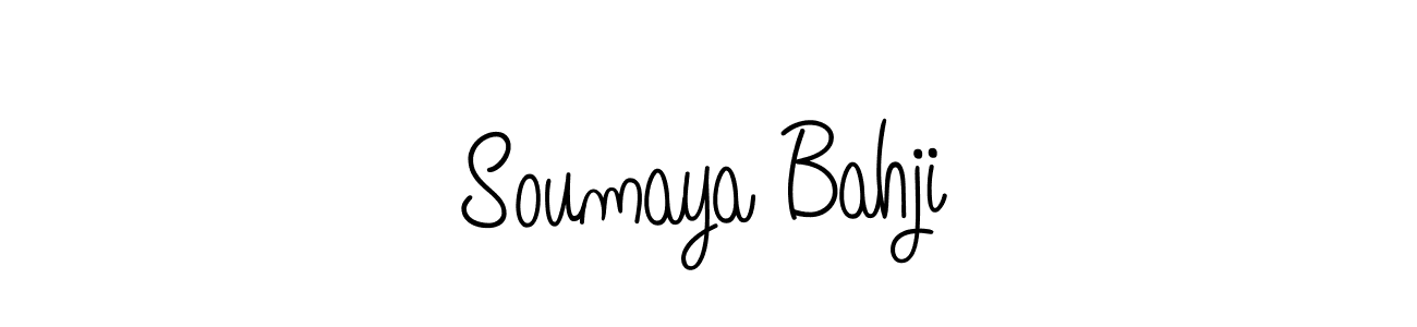 It looks lik you need a new signature style for name Soumaya Bahji. Design unique handwritten (Angelique-Rose-font-FFP) signature with our free signature maker in just a few clicks. Soumaya Bahji signature style 5 images and pictures png