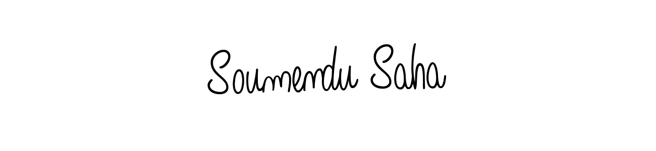Make a short Soumendu Saha signature style. Manage your documents anywhere anytime using Angelique-Rose-font-FFP. Create and add eSignatures, submit forms, share and send files easily. Soumendu Saha signature style 5 images and pictures png