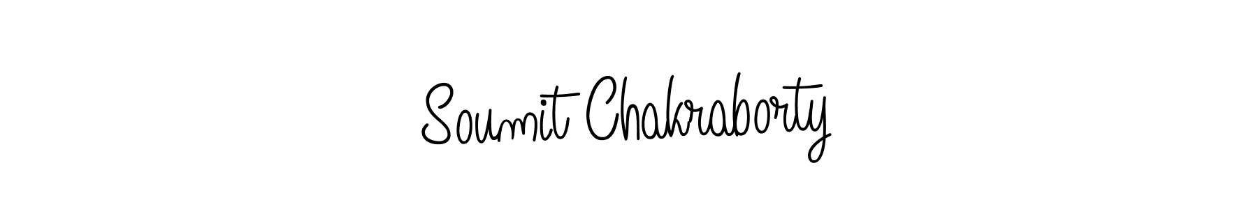Create a beautiful signature design for name Soumit Chakraborty. With this signature (Angelique-Rose-font-FFP) fonts, you can make a handwritten signature for free. Soumit Chakraborty signature style 5 images and pictures png