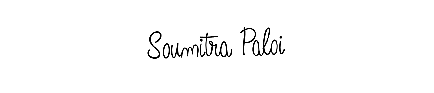 Design your own signature with our free online signature maker. With this signature software, you can create a handwritten (Angelique-Rose-font-FFP) signature for name Soumitra Paloi. Soumitra Paloi signature style 5 images and pictures png