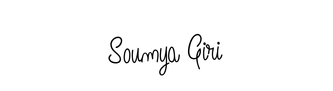 Soumya Giri stylish signature style. Best Handwritten Sign (Angelique-Rose-font-FFP) for my name. Handwritten Signature Collection Ideas for my name Soumya Giri. Soumya Giri signature style 5 images and pictures png