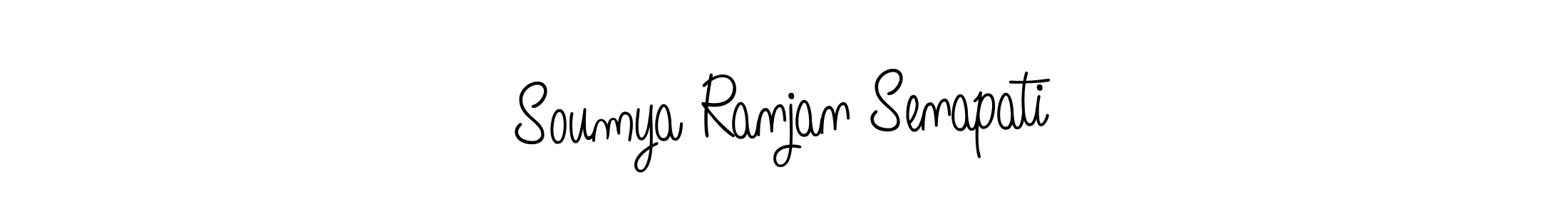 Make a beautiful signature design for name Soumya Ranjan Senapati. With this signature (Angelique-Rose-font-FFP) style, you can create a handwritten signature for free. Soumya Ranjan Senapati signature style 5 images and pictures png