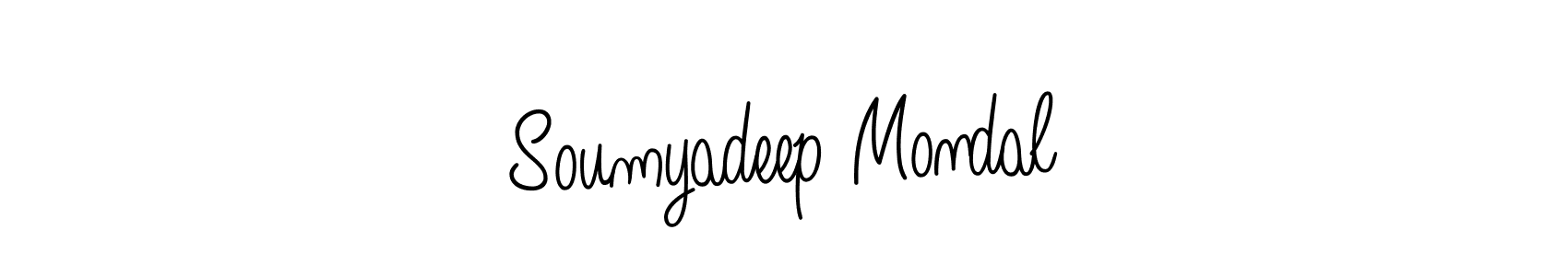 Angelique-Rose-font-FFP is a professional signature style that is perfect for those who want to add a touch of class to their signature. It is also a great choice for those who want to make their signature more unique. Get Soumyadeep Mondal name to fancy signature for free. Soumyadeep Mondal signature style 5 images and pictures png