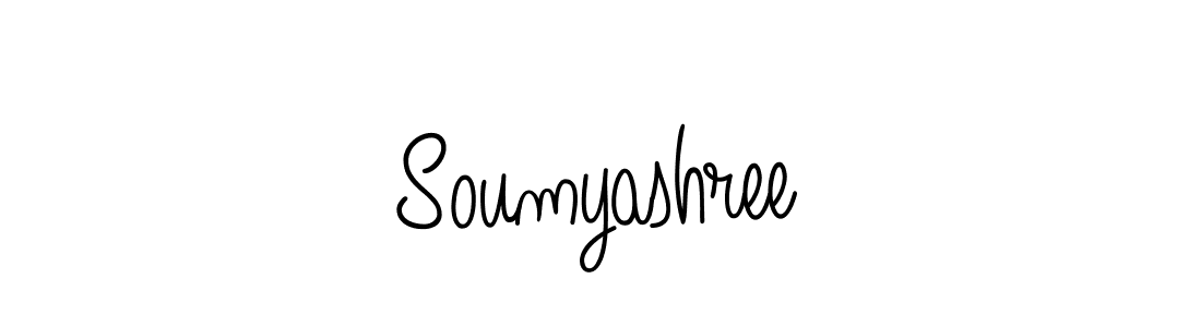 Once you've used our free online signature maker to create your best signature Angelique-Rose-font-FFP style, it's time to enjoy all of the benefits that Soumyashree name signing documents. Soumyashree signature style 5 images and pictures png