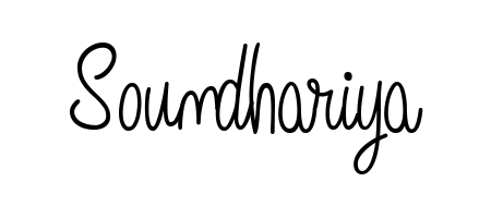Get inspired by this graceful Angelique-Rose-font-FFP signature style for name Soundhariya. Smooth loops and balanced proportions for everyday use. Soundhariya signature style 5 images and pictures png