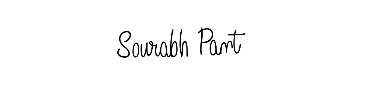 How to Draw Sourabh Pant signature style? Angelique-Rose-font-FFP is a latest design signature styles for name Sourabh Pant. Sourabh Pant signature style 5 images and pictures png