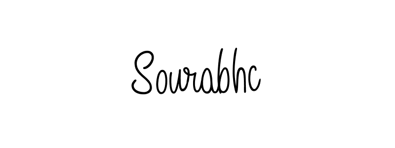 How to make Sourabhc signature? Angelique-Rose-font-FFP is a professional autograph style. Create handwritten signature for Sourabhc name. Sourabhc signature style 5 images and pictures png