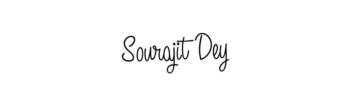 How to make Sourajit Dey signature? Angelique-Rose-font-FFP is a professional autograph style. Create handwritten signature for Sourajit Dey name. Sourajit Dey signature style 5 images and pictures png