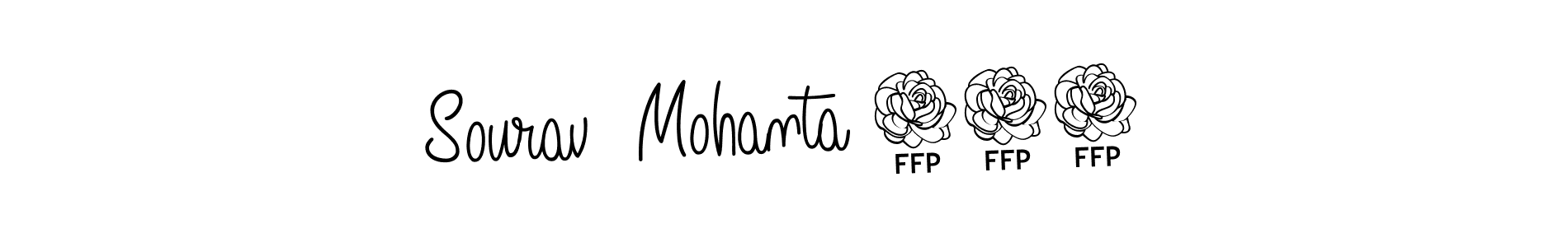 Also You can easily find your signature by using the search form. We will create Sourav  Mohanta 143 name handwritten signature images for you free of cost using Angelique-Rose-font-FFP sign style. Sourav  Mohanta 143 signature style 5 images and pictures png