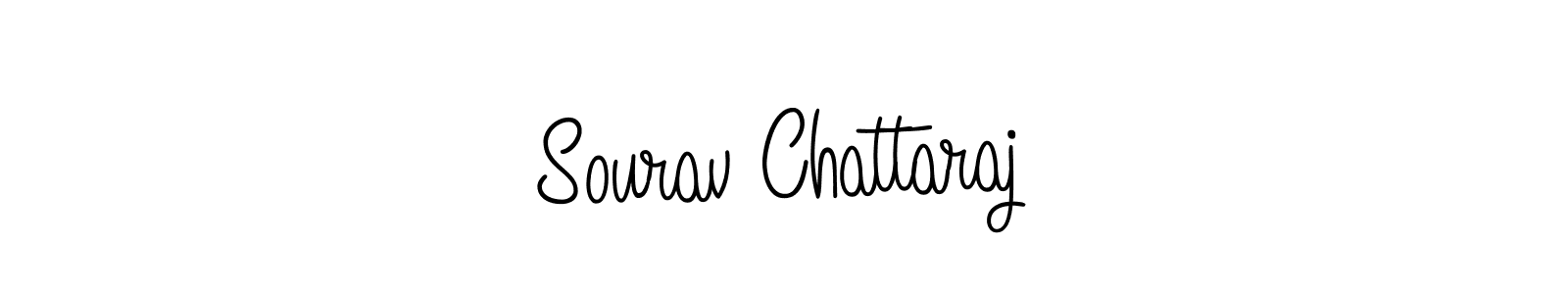 Sourav Chattaraj stylish signature style. Best Handwritten Sign (Angelique-Rose-font-FFP) for my name. Handwritten Signature Collection Ideas for my name Sourav Chattaraj. Sourav Chattaraj signature style 5 images and pictures png