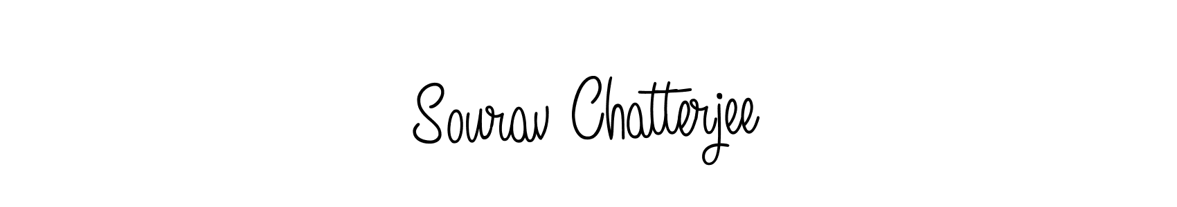 Make a beautiful signature design for name Sourav Chatterjee. With this signature (Angelique-Rose-font-FFP) style, you can create a handwritten signature for free. Sourav Chatterjee signature style 5 images and pictures png