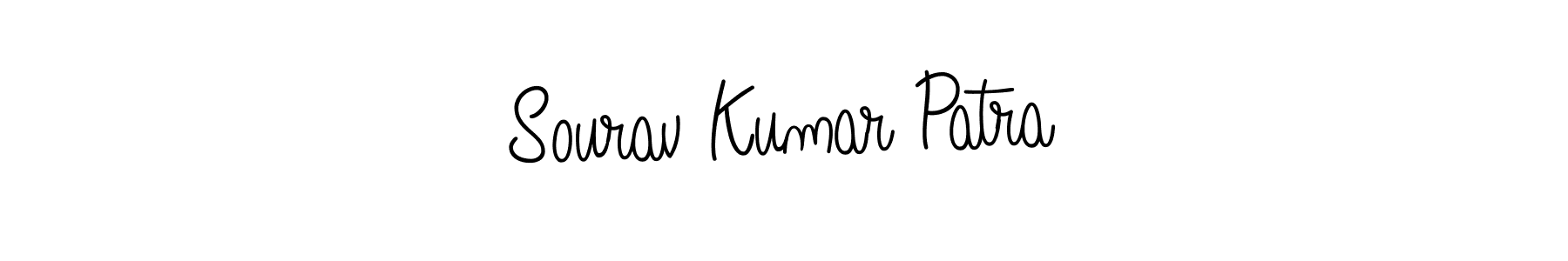 Create a beautiful signature design for name Sourav Kumar Patra. With this signature (Angelique-Rose-font-FFP) fonts, you can make a handwritten signature for free. Sourav Kumar Patra signature style 5 images and pictures png