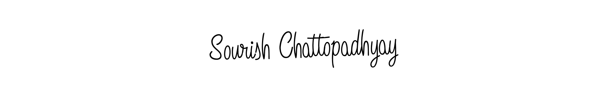 How to make Sourish Chattopadhyay signature? Angelique-Rose-font-FFP is a professional autograph style. Create handwritten signature for Sourish Chattopadhyay name. Sourish Chattopadhyay signature style 5 images and pictures png