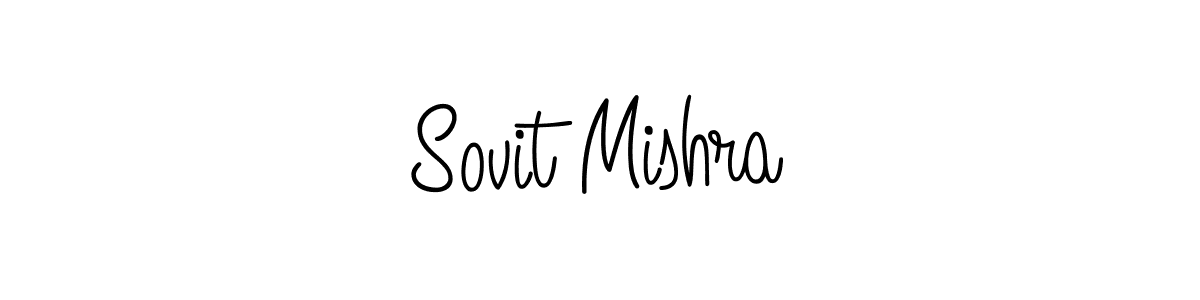 Sovit Mishra stylish signature style. Best Handwritten Sign (Angelique-Rose-font-FFP) for my name. Handwritten Signature Collection Ideas for my name Sovit Mishra. Sovit Mishra signature style 5 images and pictures png