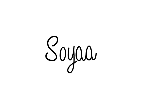 Soyaa stylish signature style. Best Handwritten Sign (Angelique-Rose-font-FFP) for my name. Handwritten Signature Collection Ideas for my name Soyaa. Soyaa signature style 5 images and pictures png