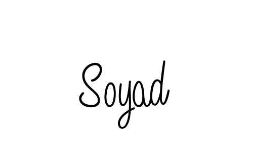 if you are searching for the best signature style for your name Soyad. so please give up your signature search. here we have designed multiple signature styles  using Angelique-Rose-font-FFP. Soyad signature style 5 images and pictures png