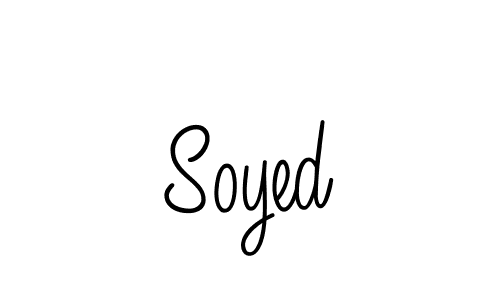 You should practise on your own different ways (Angelique-Rose-font-FFP) to write your name (Soyed) in signature. don't let someone else do it for you. Soyed signature style 5 images and pictures png