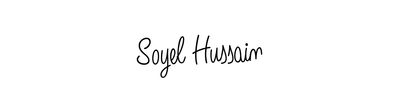 Design your own signature with our free online signature maker. With this signature software, you can create a handwritten (Angelique-Rose-font-FFP) signature for name Soyel Hussain. Soyel Hussain signature style 5 images and pictures png