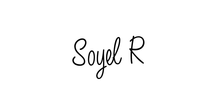 Similarly Angelique-Rose-font-FFP is the best handwritten signature design. Signature creator online .You can use it as an online autograph creator for name Soyel R. Soyel R signature style 5 images and pictures png