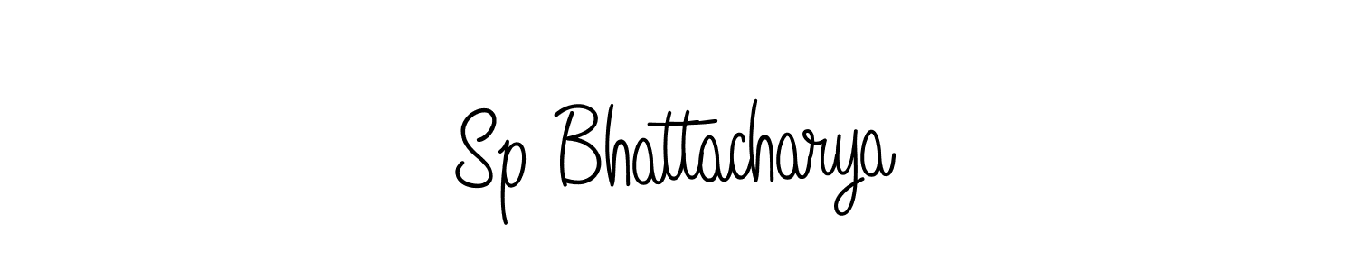 if you are searching for the best signature style for your name Sp Bhattacharya. so please give up your signature search. here we have designed multiple signature styles  using Angelique-Rose-font-FFP. Sp Bhattacharya signature style 5 images and pictures png