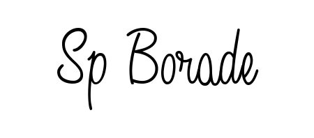 Discover how Sp Borade looks in an executive cursive font (Angelique-Rose-font-FFP). Perfect for legal documents, invoices, and certificates. Sp Borade signature style 5 images and pictures png