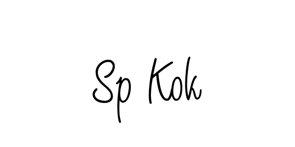 Once you've used our free online signature maker to create your best signature Angelique-Rose-font-FFP style, it's time to enjoy all of the benefits that Sp Kok name signing documents. Sp Kok signature style 5 images and pictures png