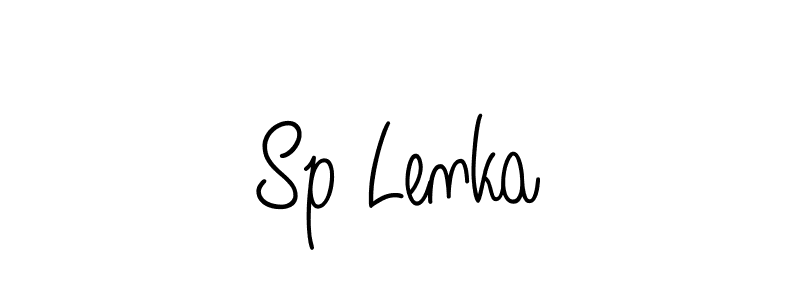 It looks lik you need a new signature style for name Sp Lenka. Design unique handwritten (Angelique-Rose-font-FFP) signature with our free signature maker in just a few clicks. Sp Lenka signature style 5 images and pictures png