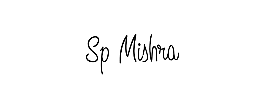 You should practise on your own different ways (Angelique-Rose-font-FFP) to write your name (Sp Mishra) in signature. don't let someone else do it for you. Sp Mishra signature style 5 images and pictures png