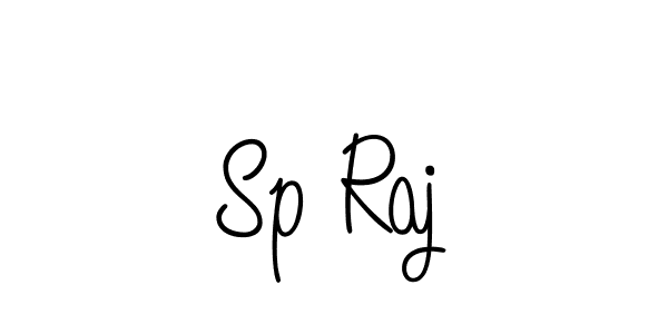 The best way (Angelique-Rose-font-FFP) to make a short signature is to pick only two or three words in your name. The name Sp Raj include a total of six letters. For converting this name. Sp Raj signature style 5 images and pictures png